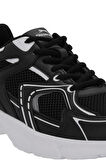 Slazenger IMPROV I Erkek  Siyah / Beyaz Koşu & Yürüyüş Spor Ayakkabısı