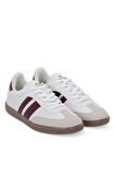 Slazenger ITALY I Erkek  Beyaz / Bordo Günlük Spor Ayakkabısı