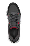 Slazenger OUTBACK I Erkek  Koyu Gri / Kırmızı Günlük Spor Ayakkabısı