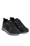 Slazenger OUTBACK I Erkek  Siyah / Koyu Gri Günlük Spor Ayakkabısı