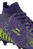 Slazenger CORNER Erkek Halı Saha Mor Futbol Ayakkabısı