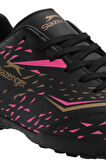 Slazenger CARRICK Unisex Halı Saha Siyah Futbol Ayakkabısı