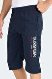 Slazenger NEBO I Erkek Cepli Kapri Lacivert Şort