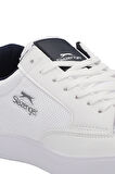 Slazenger FIDEL INT Unisex  Beyaz / Lacivert Günlük Spor Ayakkabısı