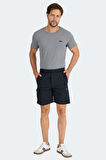 Slazenger NECK I Erkek Cepli Siyah Şort