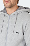 Slazenger MAJESTIC  I Erkek  Gri / Beyaz Sweatshirt