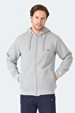 Slazenger MAJESTIC  I Erkek  Gri / Beyaz Sweatshirt
