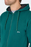 Slazenger MAJESTIC  I Erkek  Koyu Yeşil Sweatshirt
