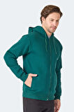 Slazenger MAJESTIC  I Erkek  Koyu Yeşil Sweatshirt