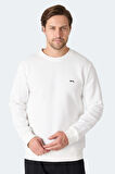 Slazenger MEGAR I Erkek  Ekru Sweatshirt