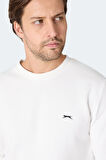 Slazenger MEGAR I Erkek  Ekru Sweatshirt