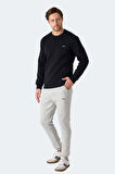 Slazenger MEGAR I Erkek  Siyah Sweatshirt
