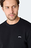 Slazenger MEGAR I Erkek  Siyah Sweatshirt