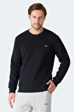 Slazenger MEGAR I Erkek  Siyah Sweatshirt