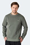 Slazenger MEGAR I Erkek  Haki Sweatshirt