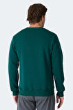 Slazenger MEGAR I Erkek  Koyu Yeşil Sweatshirt