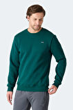 Slazenger MEGAR I Erkek  Koyu Yeşil Sweatshirt