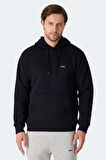 Slazenger MOONLIGHT I Erkek  Siyah Sweatshirt