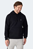 Slazenger MOONLIGHT I Erkek  Siyah Sweatshirt