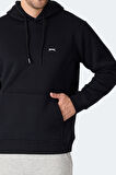 Slazenger MOONLIGHT I Erkek  Siyah Sweatshirt