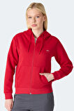 Slazenger MILIO I Kadın  Kırmızı Sweatshirt