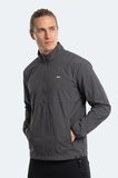 Slazenger RECKON Erkek Dik Yaka Fermuarlı Koyu Gri Sweatshırt