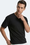 Slazenger KATRE Erkek Oversıze Siyah Tişört