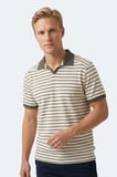 Slazenger ZOLL Erkek  Beyaz / Yeşil Tişört
