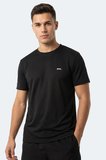 Slazenger HUGGER Erkek  Siyah Tişört