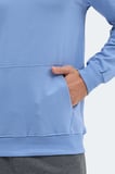 Slazenger ONCA 2 Lİ SET Erkek Kanguru Cepli Kapüşonlu Koyu Gri - Turkuaz Sweatshırt
