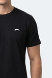 Slazenger ROSALVA T Erkek Pamuklu Siyah Tişört