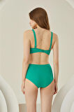 Yeşil Beauty From Straplez Tek Üst Bikini