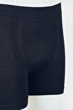 Lacivert Seamless Erkek Boxer