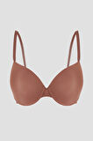 Kahverengi Latina Hafif Destekli Sütyen