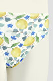 Renkli Lemon Tek Alt Bikini