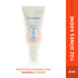 ATHENIAS Sunscreen Anti Dark Spot Leke Karşıtı SPF50+ Tüm Cilt Tipleri Uva Uvb Yüz Güneş Kremi 50 gr