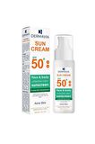 Spf+50 Yüz Ve Vücut Güneş Kremi Akneye Meyilli Ciltler 100  ml