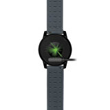 Polosmart PSSW14 Kablosuz Bluetooth Adım Sayar Mesafe Kalori Kalp Atışı Ölçer IP67 Akıllı Saat Siyah 