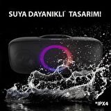 Blaupunkt LS280 Bluetooth Su Geçirmez Hoparlör Ses Bombası Siyah