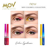 MOV Likit Eyeliner – Pembe, 3,5 g | Suya Dayanıklı & Kalıcı