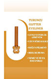 MOV Glitter Eyeliner Dore – Işıltılı Altın / Metalik Kalem Eyeliner – Suya & Tere Dayanıklı