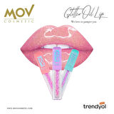 MOV Glitter Lip No:1 Yeşil Dudak Parlatıcısı – Simli ve Nemlendirici Lip Gloss