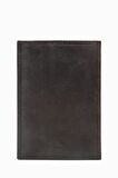Hakiki Deri Unisex Pasaportluk 732CR - Siyah