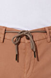 Slim Fit Dar Kesim Diyagonal Desenli Esnek Pantolon