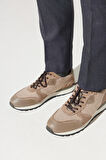Erkek Bej Sneaker Ayakkabı