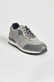 Erkek Gri Sneaker Ayakkabı