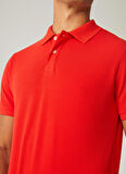 Altınyıldız Classics Nar Çiçeği Erkek Polo T-Shirt 4A9000000001
