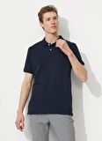Altınyıldız Classics Koyu Lacivert Erkek Polo T-Shirt 4A9000000001