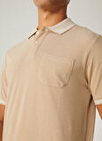 Altınyıldız Classics Beyaz - Bej Erkek Polo T-Shirt 4A9000000004