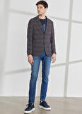 Altınyıldız Classics Slim Fit Bordo Erkek Ceket 4A0423200014
